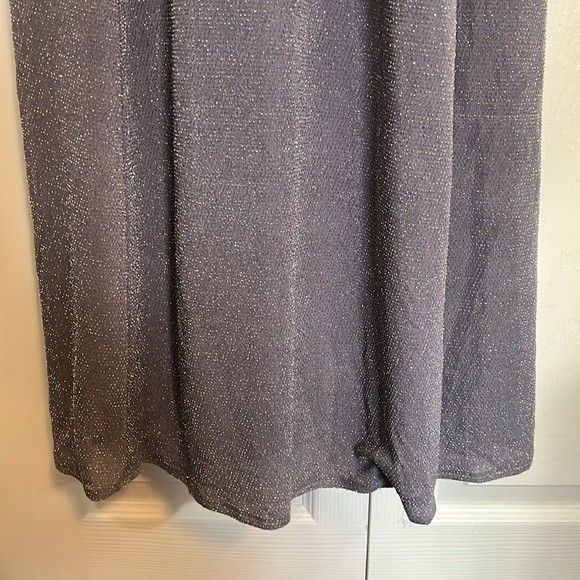 Show Me Your MuMu Women’s Size Small Floor Length Silver Sparkly Prom Gown - Picture 3 of 11